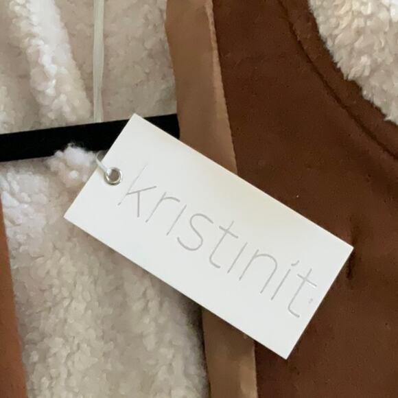 MSRP $385 | Kristinit Nutmeg Cuddly Coat – Size M | Wool Blend | SAME DAY SHIP - Picture 4 of 6
